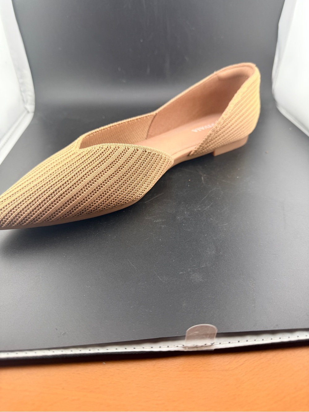 VIVAIA Melia Pointed-Toe D'Orsay Flats Size 43 (11.5) - Picture 5 of 6